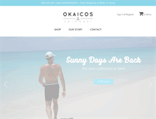 Tablet Screenshot of okaicos.com